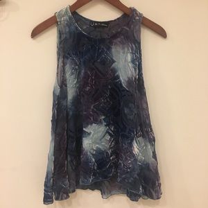 for love and lemons crushed velvet tank